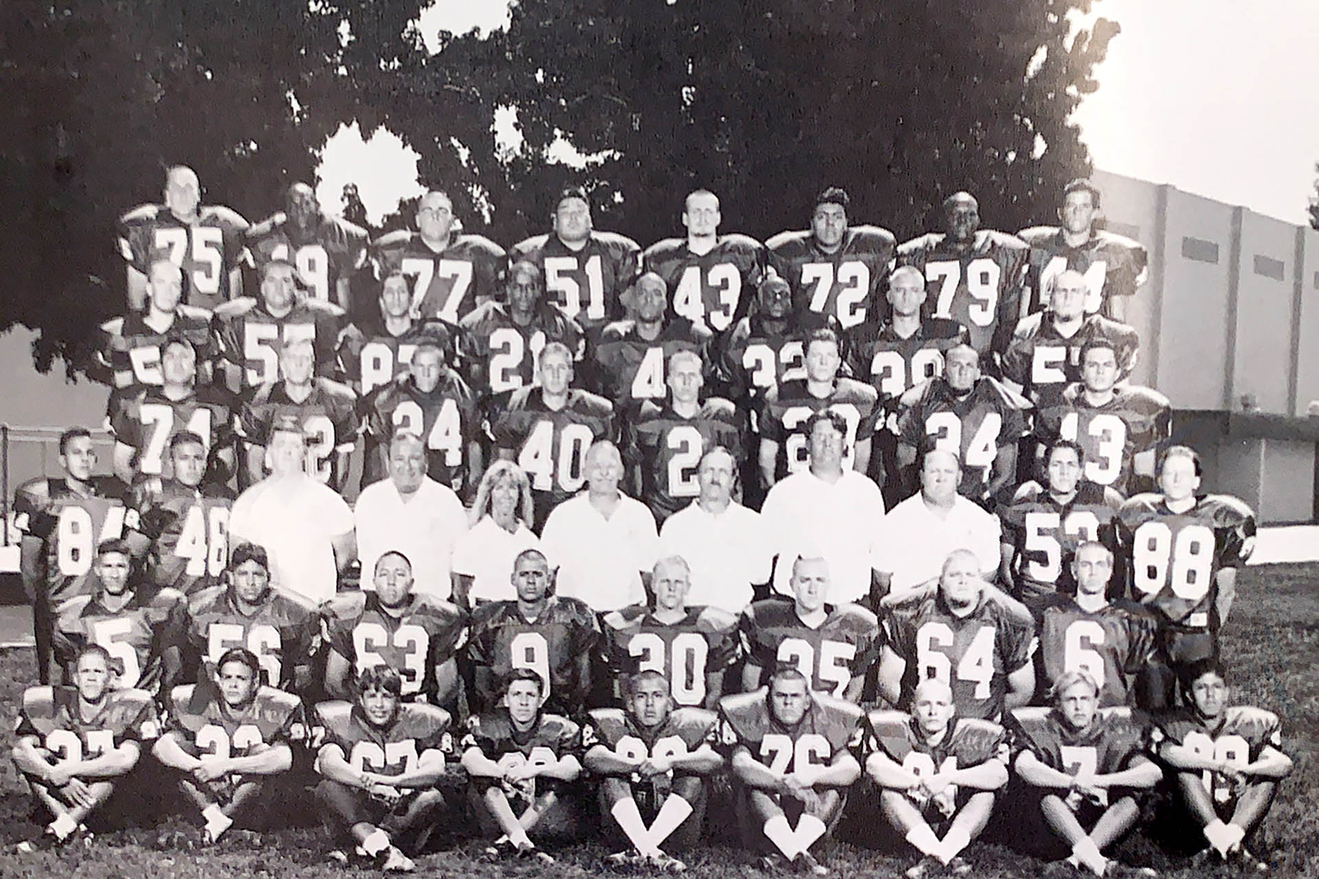 1995 Varsity Bearcats Smudgepot Game